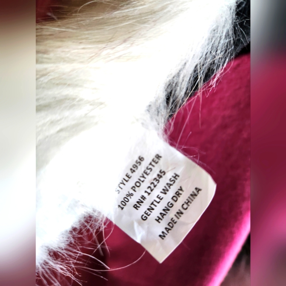 đ¤Luxurious Cream & Brown faux fur scarfđ¤ - Picture 13 of 16